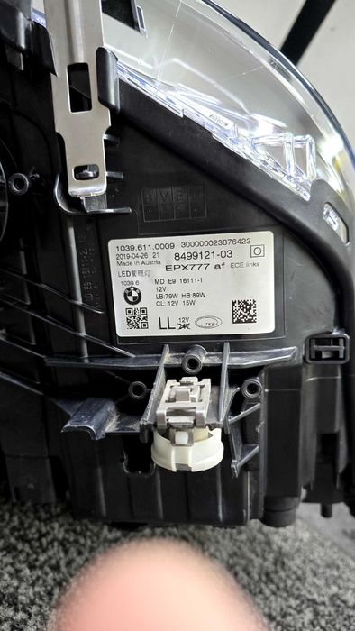 Farol Bmw Serie 5 G30  Adaptive Led PreLci