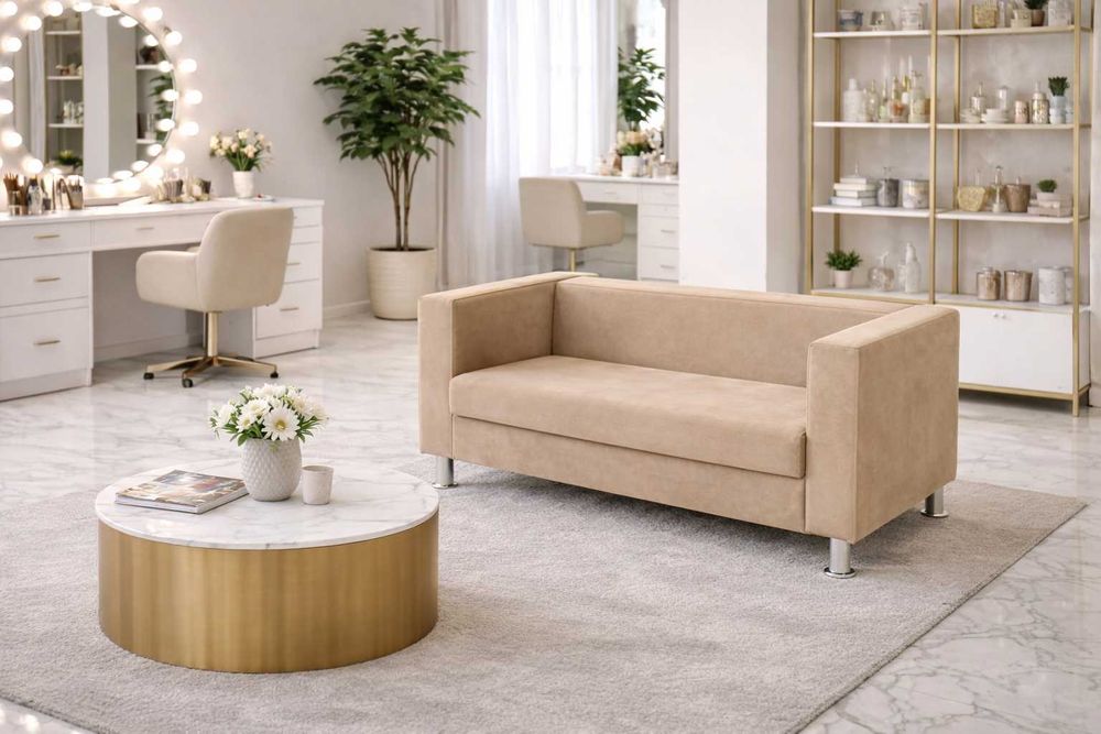 В наличии диван для зоны ожидания в салон красоты, кафе, офис