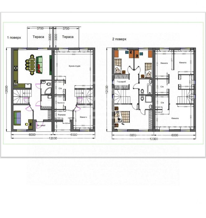 СУЧАСНИЙ Новенький Дуплекс біля лісу 118м2/Швидкий виїзд на Київ/