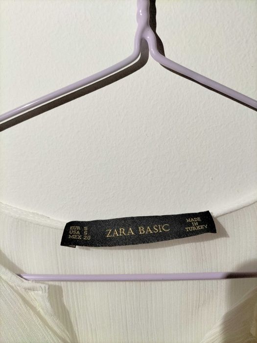 Blusa laçada Zara