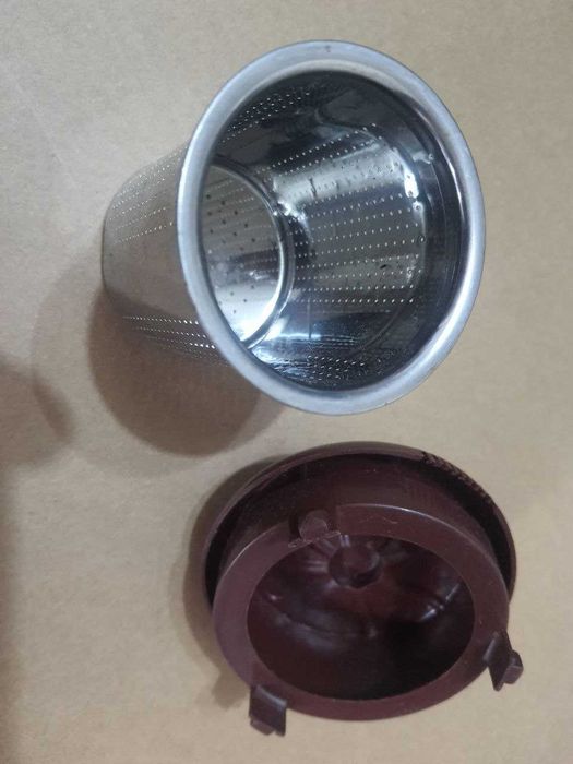 Фільтр - заварник і кришечка до скляного чайника, 60