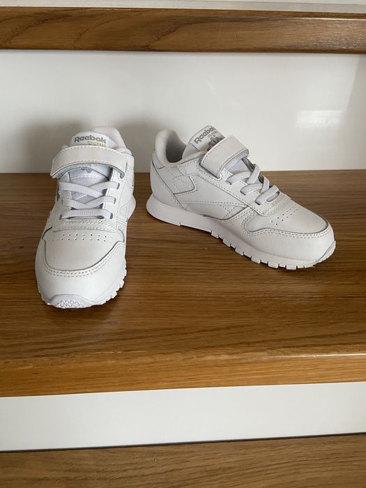Buty sneakersy chłopięce białe Reebok r. 27,5