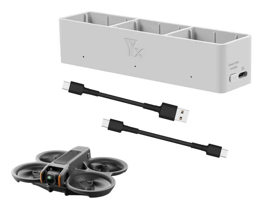 Ładowarka HUB drona DJI AVATA-2 na 3-akumulatory szybka storage