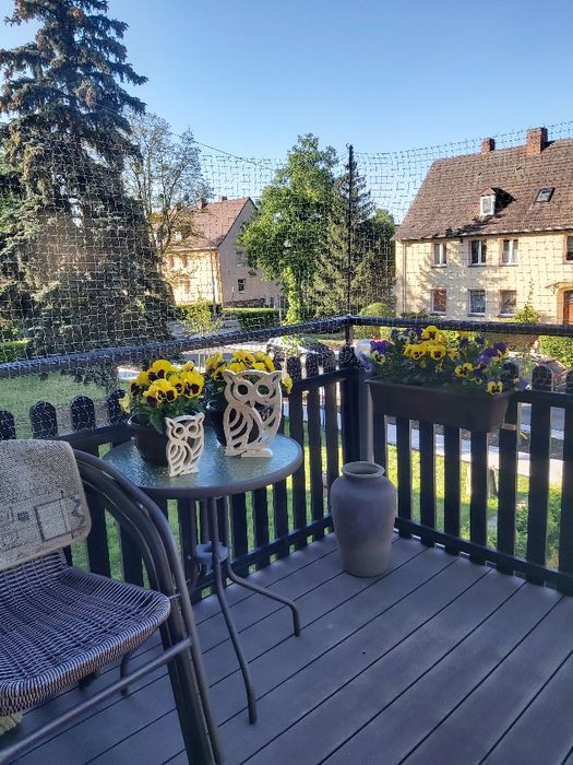 Sowa drewniana ażurowa