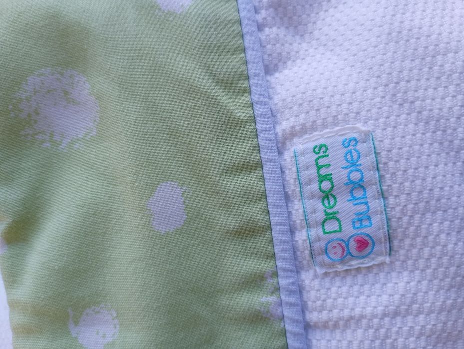 Edredom cama de bebê mais proteção de grades só 5€