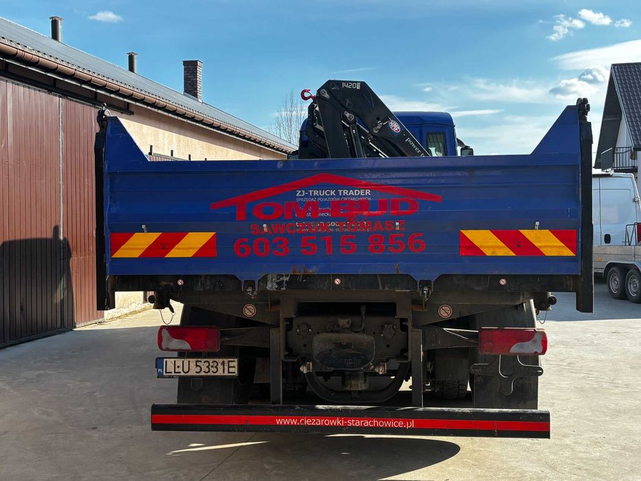 MAN TGS 26.360 Wywrotka//3-S + HDS HMF 1420//E5