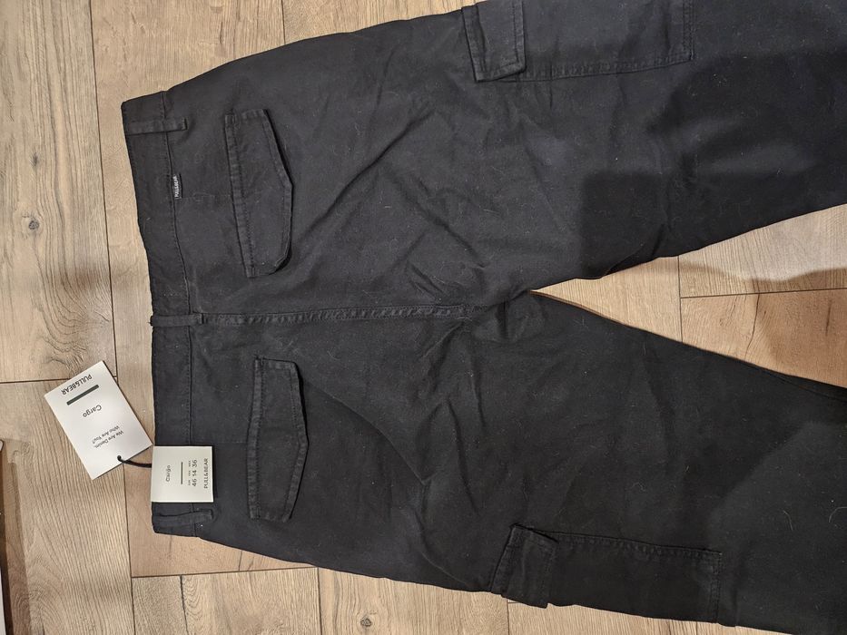 Spodnie Cargo Pull&Bear 46 ale jak 42