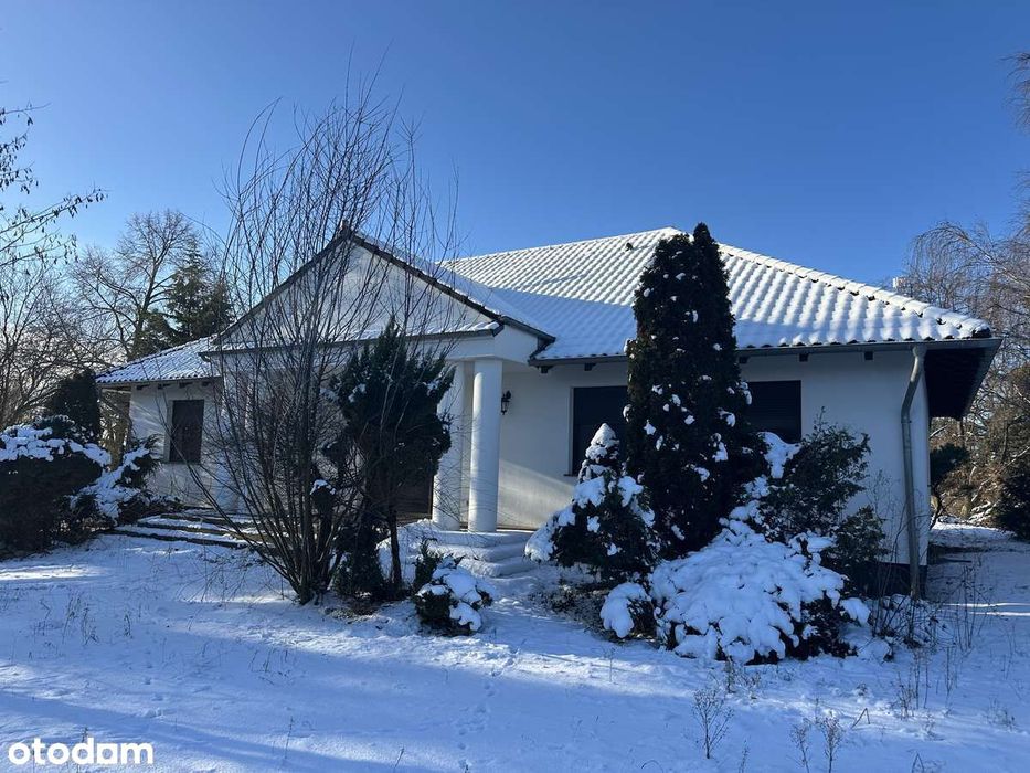 Dom parterowy 200 m² | 4 pokoje | duża piwnica | działka 4700 m²