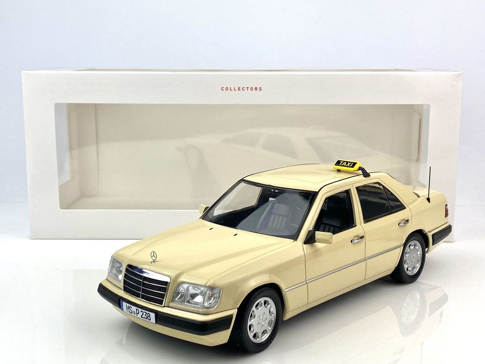 Year 1989 Taxi 1:18 iScale Mercedes-Benz W124 