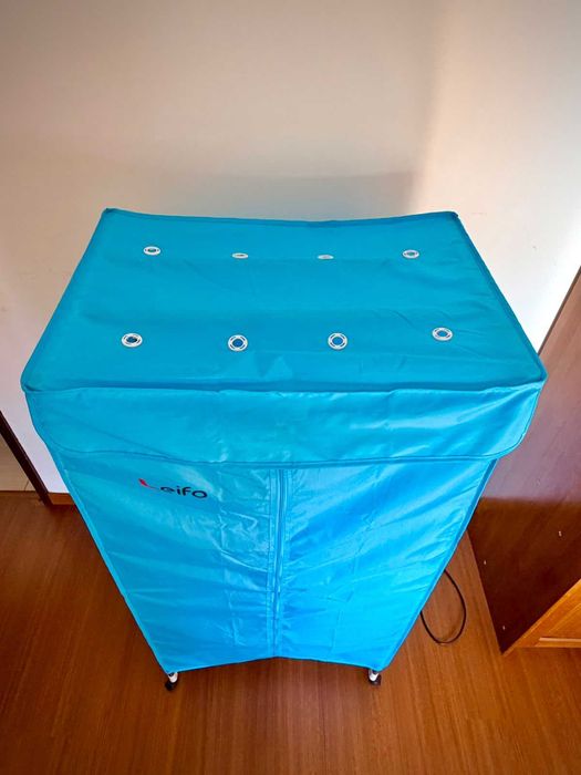 Secador de Roupa Portátil LEIFO 1000W – Retangular