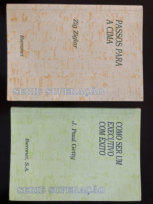 Dois Livros "Série Superação" - Raros e Quase Novos