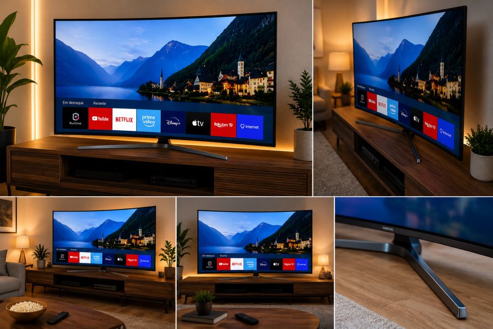 Smart TV Samsung Curva 49” Full HD – UE49M6305