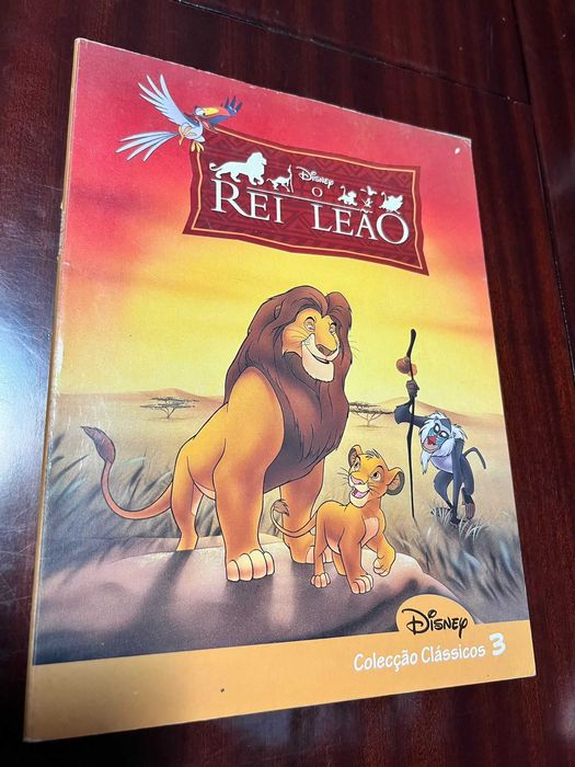 Livro Rei Leão em bom estado