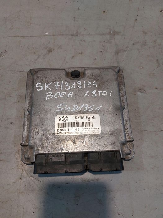 Sterownik Silnika Vw Bora 1.9 Tdi 85Kw Bosch 038 906 019 Am