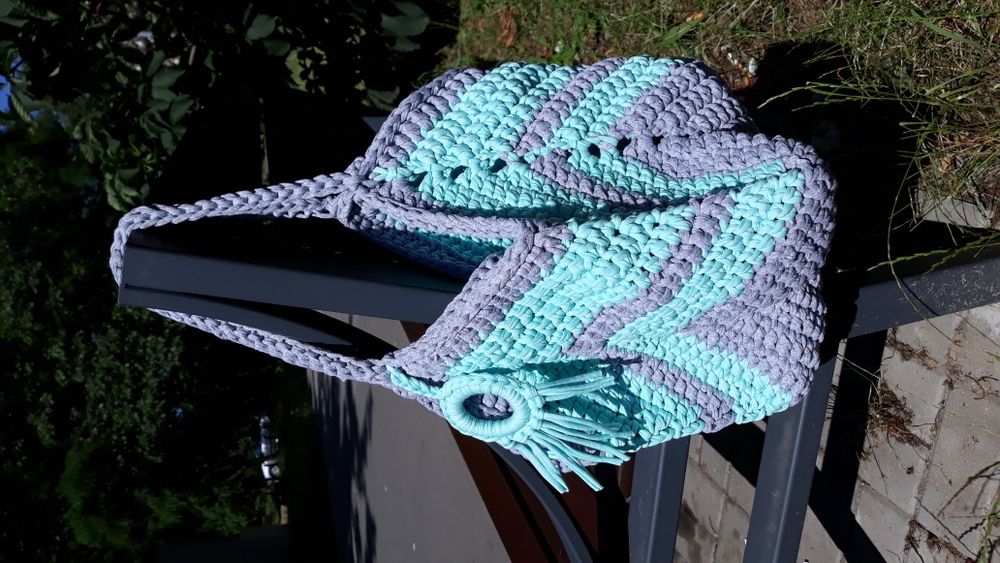 Torba bawełniana hanmade rękodzieło