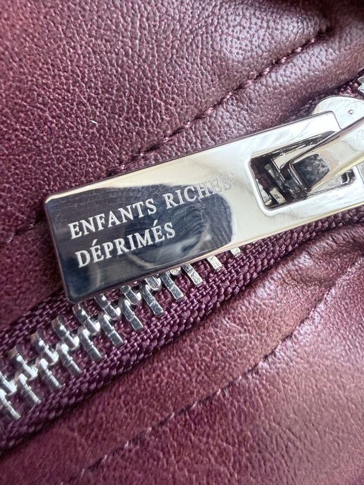 Leather Jacket ERD SS25 Red S M кожанка ERD