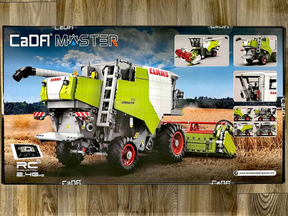 NOWE Klocki CaDA C61508W Kombajn Claas Dominator 370 Wysyłka PL LEGO