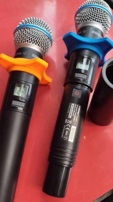 Microfone novo da shure sem fio