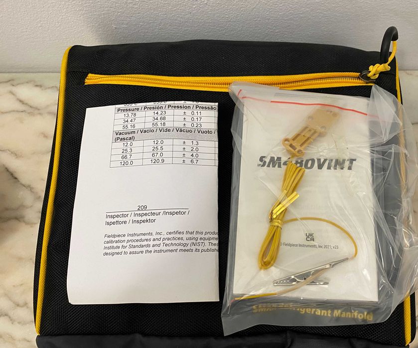 Manómetros para AVAC/R Fieldpiece