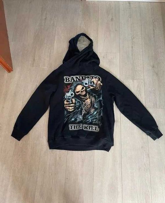 Bluza Hoodie Bandit The Kill Affliction boxy oversize basic opium oldschool swag rap death rare