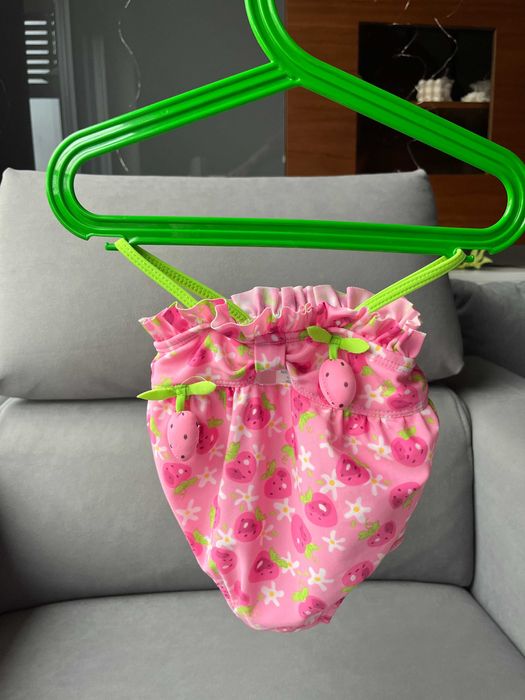 Strój kąpielowy Jednoczęściowy na basen, morze truskawka rozmiar 12 m