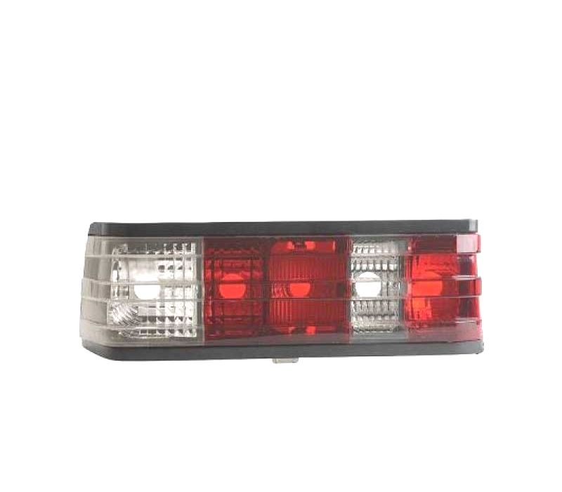 FAROLINS TRASEIROS MERCEDES 190 W201 82-93 VERMELHO BRANCO