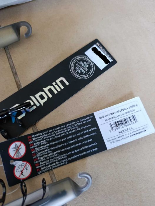 Wędka Delphin LYCAN TeleFEEDER + 3 szczytówki