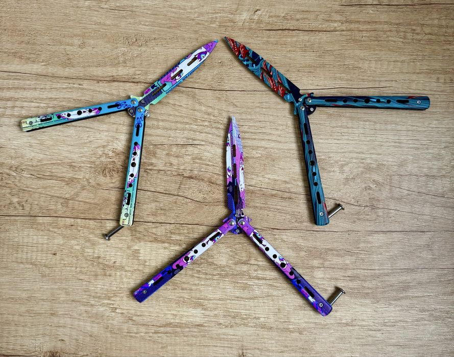 Тренувальний ніж-метелик балисонг  Elf