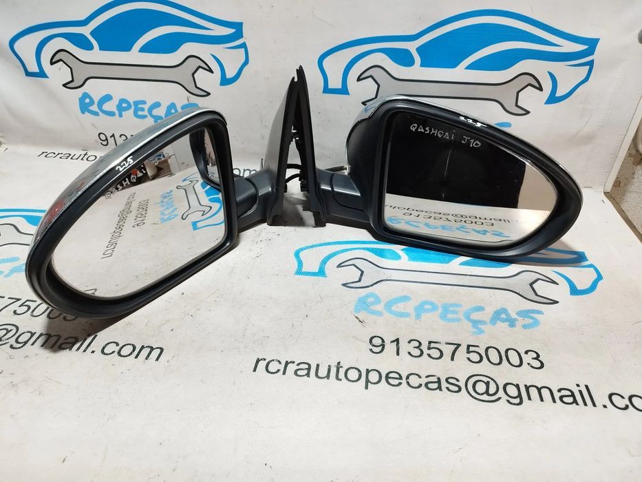 Retrovisor  Nissan Qashqai J10 espelho esquerdo direito eletricos