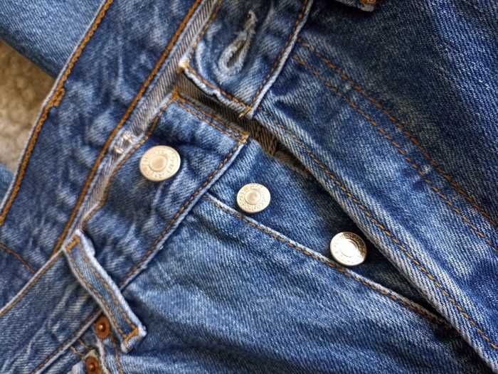 Jeansy Levi's 501 męskie niebieskie