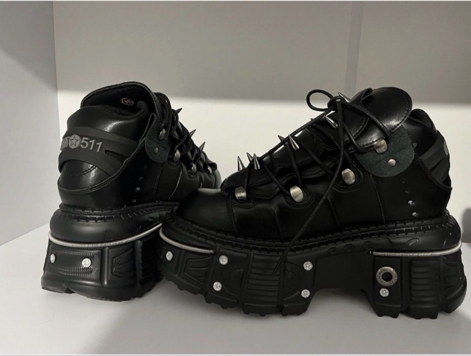 38 39 new rock кросовки нью роки ботинки на платформе