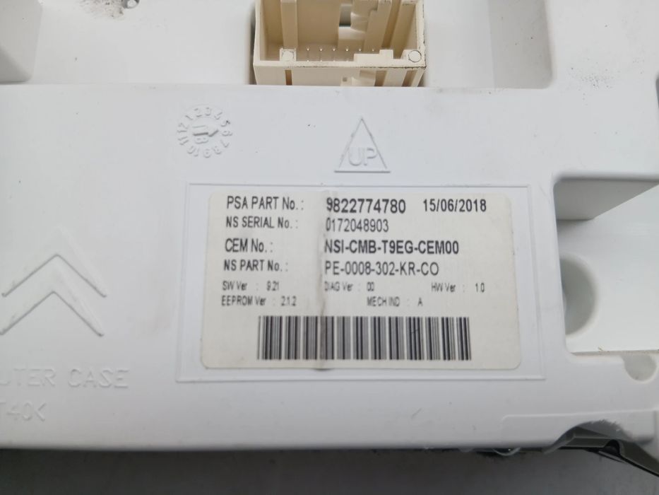 Quadrante / painel de instrumentos PEUGEOT 308 II