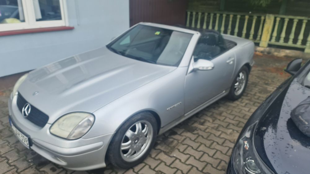 Mercedes SLK 230 Komp.Szwajcar. Bez RDZY.  Mały przebieg. Serwis. Bezwyp.
