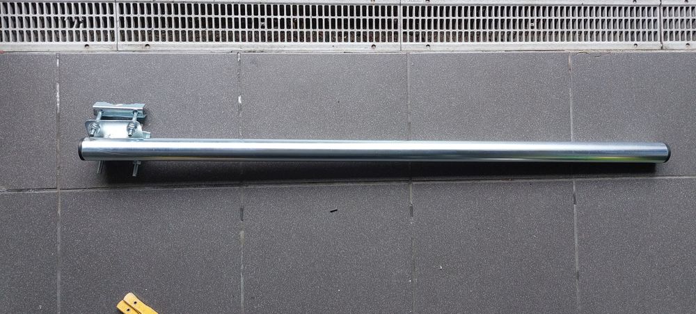 Maszt antenowy satelitarny balkonowy 100cm 1m z uchwytem