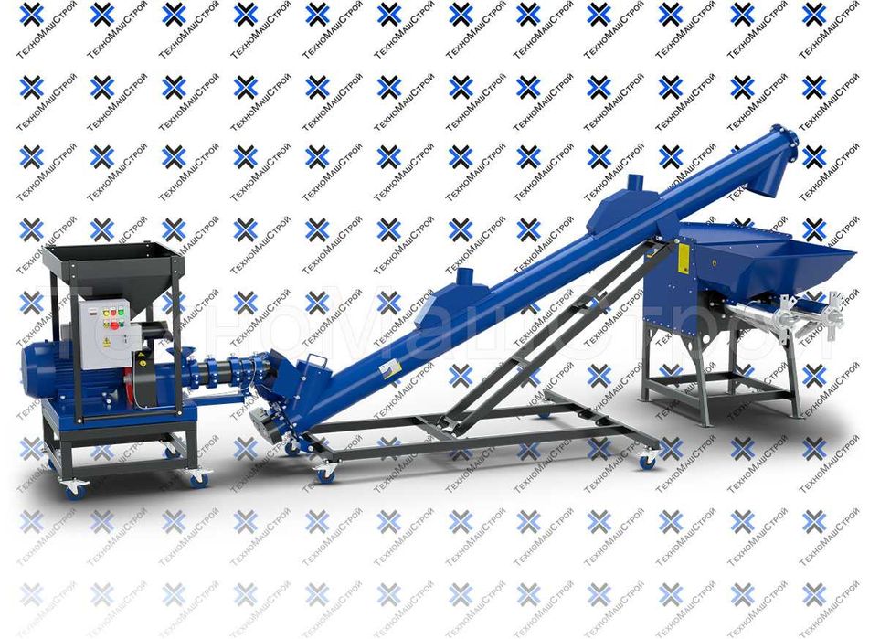 Лінія переробки сої 300кг за годину