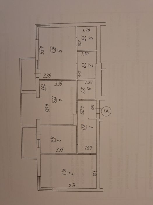 3-комнатная квартира по адресу ул. Спортивная (площадь 82 м²) - Atlanta.ua - фото 8