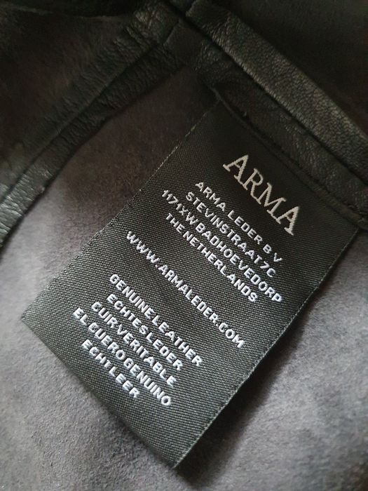 Sukienka ze skóry naturalnej Arma r. L
