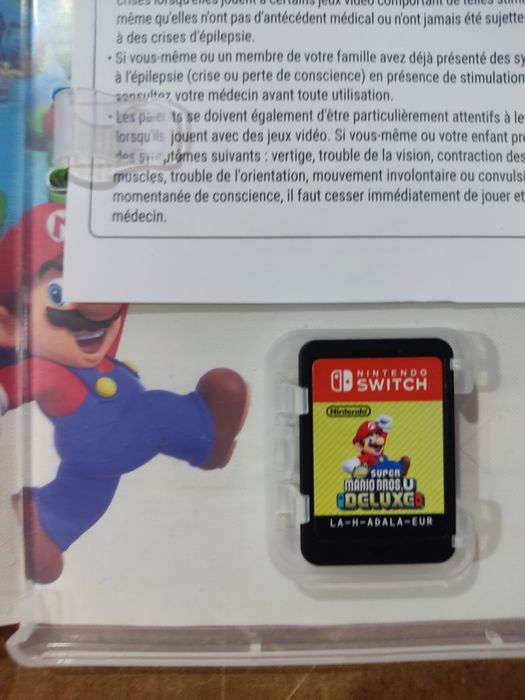 Jogo Super Mario Bros. U Deluxe para Nintendo Switch.

- Edição Deluxe.
- Inclui conteúdo adicional.
