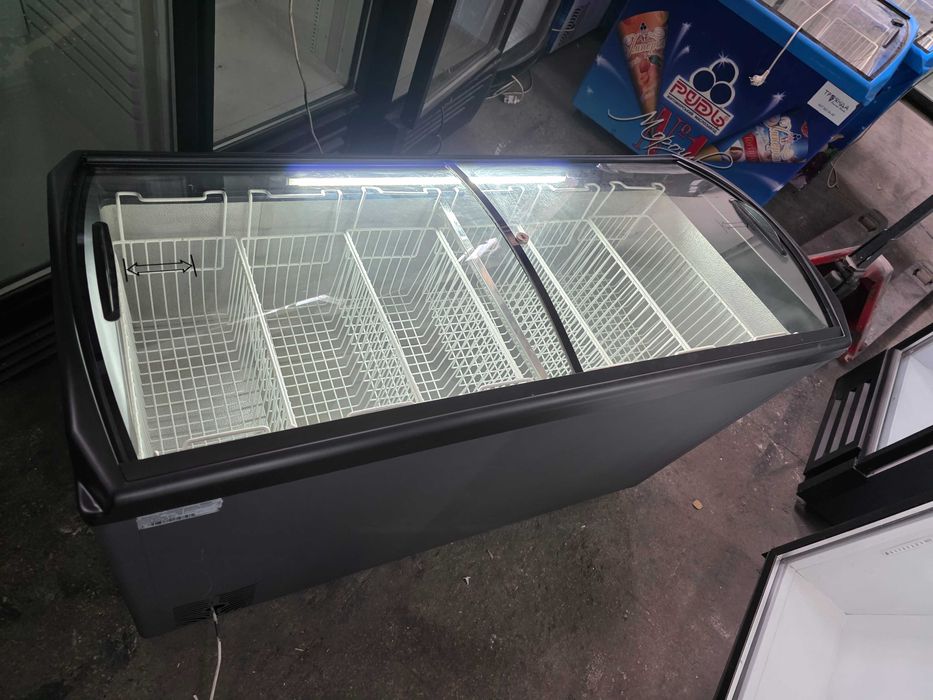 Розсрочка! Морозильні ларі камери Italfrost до 2м Антрацит.Гарний стан