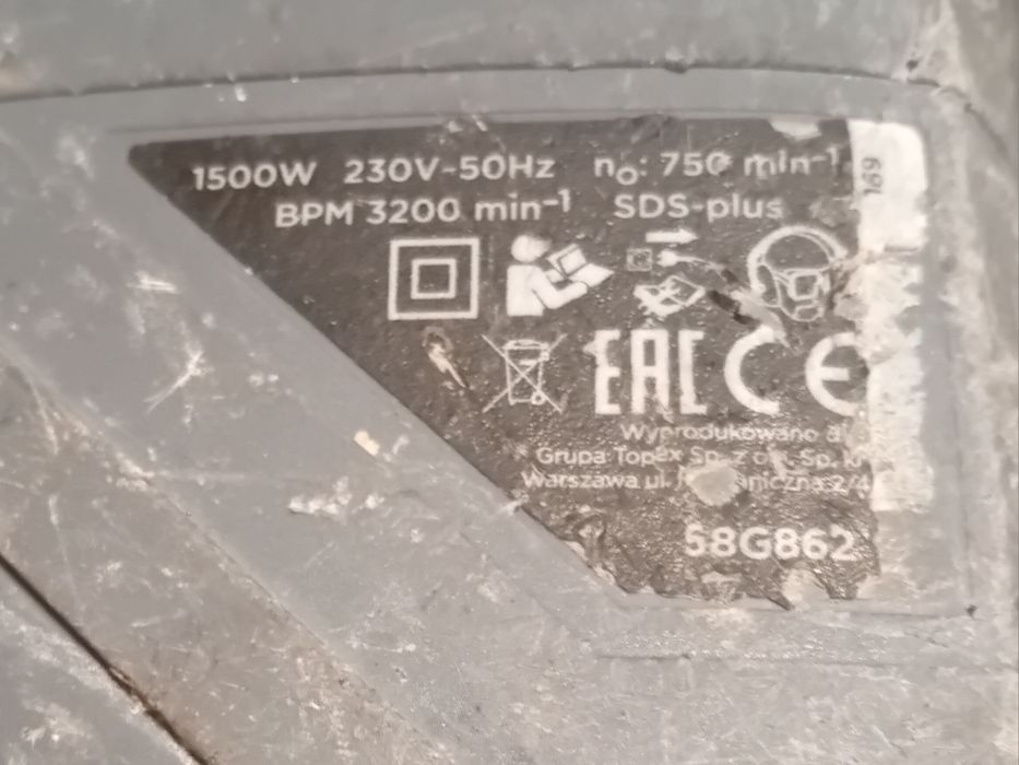 Młotowiertarka Graphite