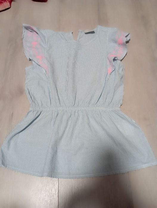 Блузка блакитна для дівчинки