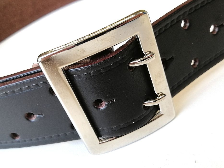 Rzemyk rzemień skóra brąz 15 szt