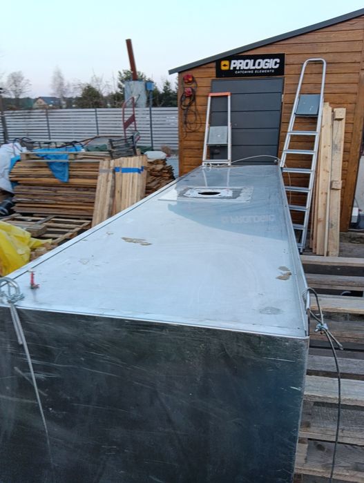 Okap kuchenny przemysłowy