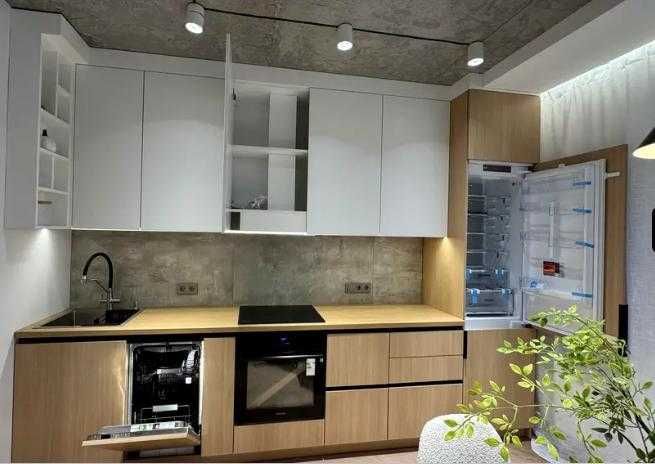 БЕЗ% продам 1к квартиру ЖК Бережанський Новий дизайн-ремонт Генератор