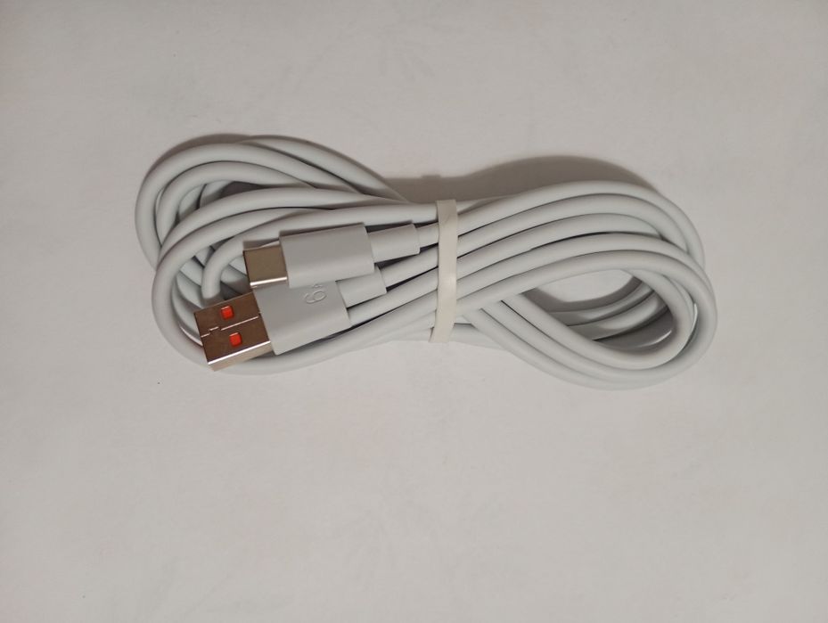 Cabo USB/USB C para carregador super rápido até 67 w. Novo. Novo