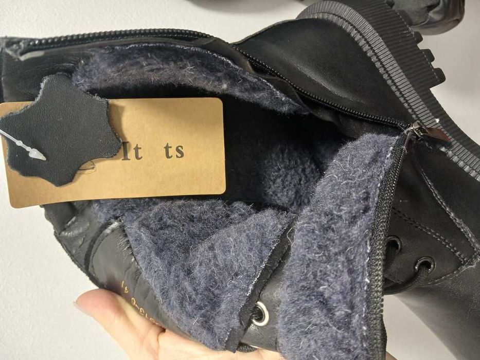 Натуральна шкіра!Зима!Стильні зручні черевики