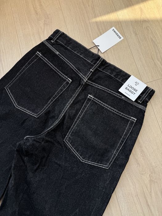 Широкі Джинси BERSHKA Loose Baggy Jeans Оригінал Нові Широкие Джинсы