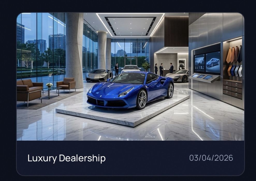 Automovel Showroom web app