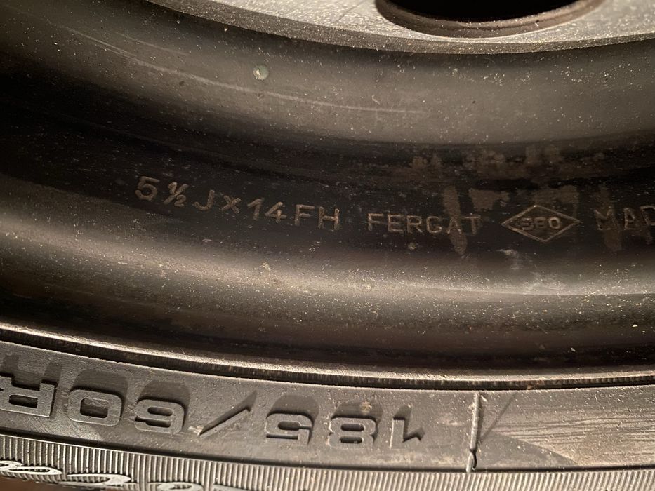 Jante de ferro com pneu R14