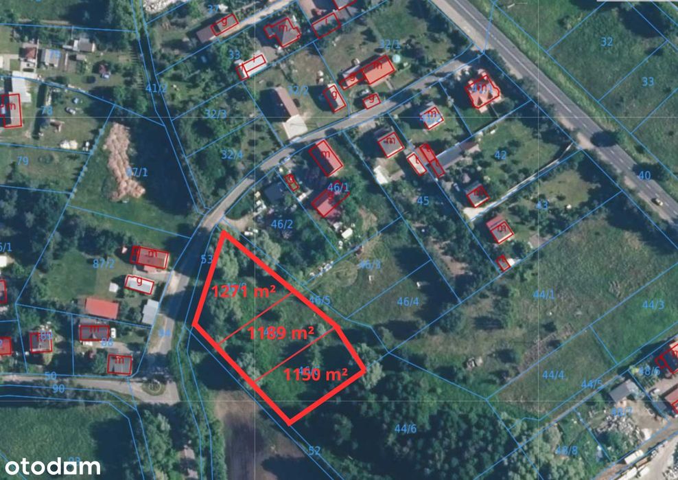 Działki budowlane Jelcz-Laskowice - trzy sąsiadujące parcele